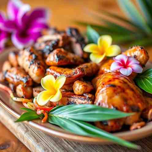 Luau Pork & Chicken - Local Hawaiian Food